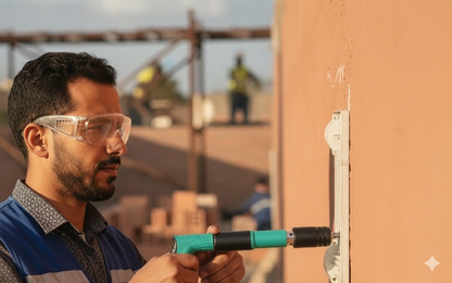 مسدس تركيب المسامير متعدد الإستعمال(50 مسمار هدية+ قفازات حماية)